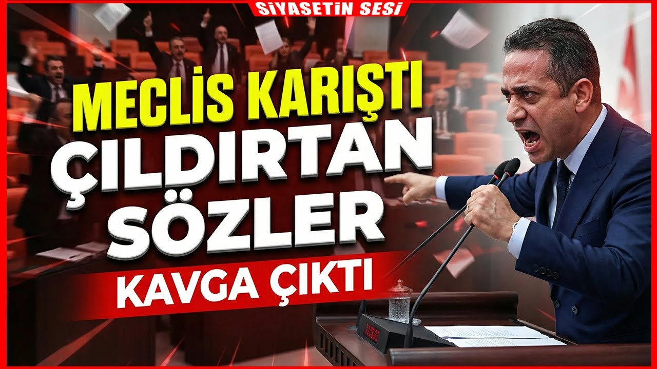Ali Mahir Başarır Meclisi Birbirine Kattı Yer Yerinden Oynadı! Akp Sıraları Çıldırdı