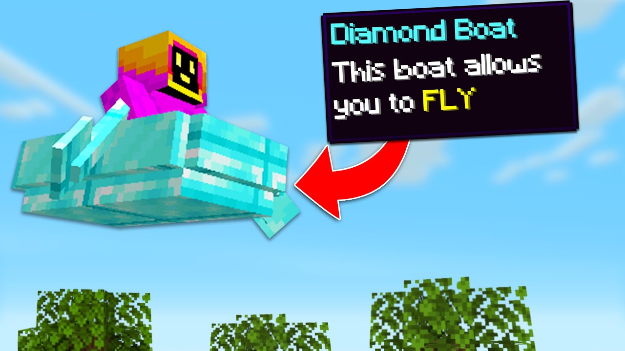 Minecraft, But There Are Custom Boats...