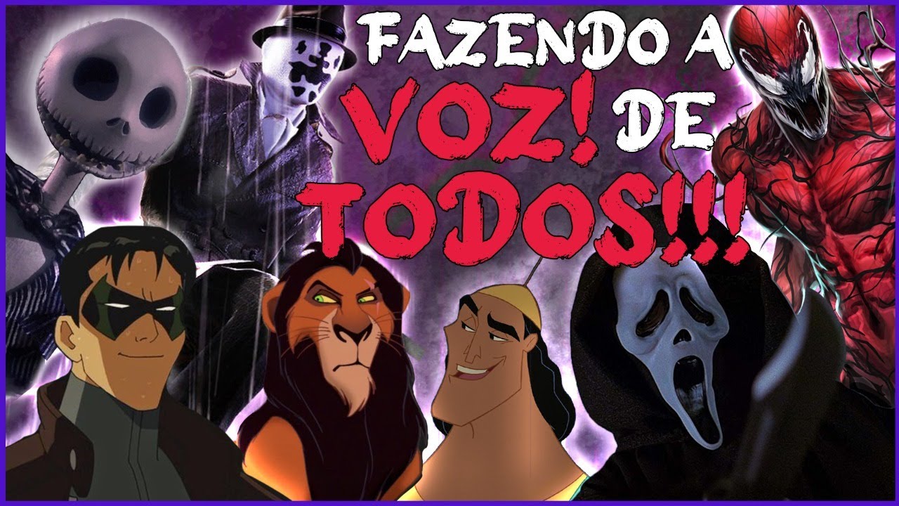 Desafio de Voz! Fazendo VÁRIOS personagens! - Cortes do Instagram