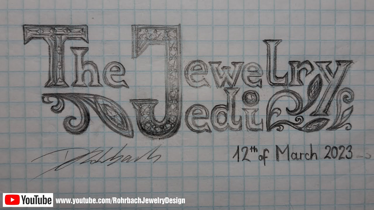 Becoming The Jewelry Jedi 3D Jewelry in BLENDER  - Diseño de joyas 3D - Création de bijoux 3D