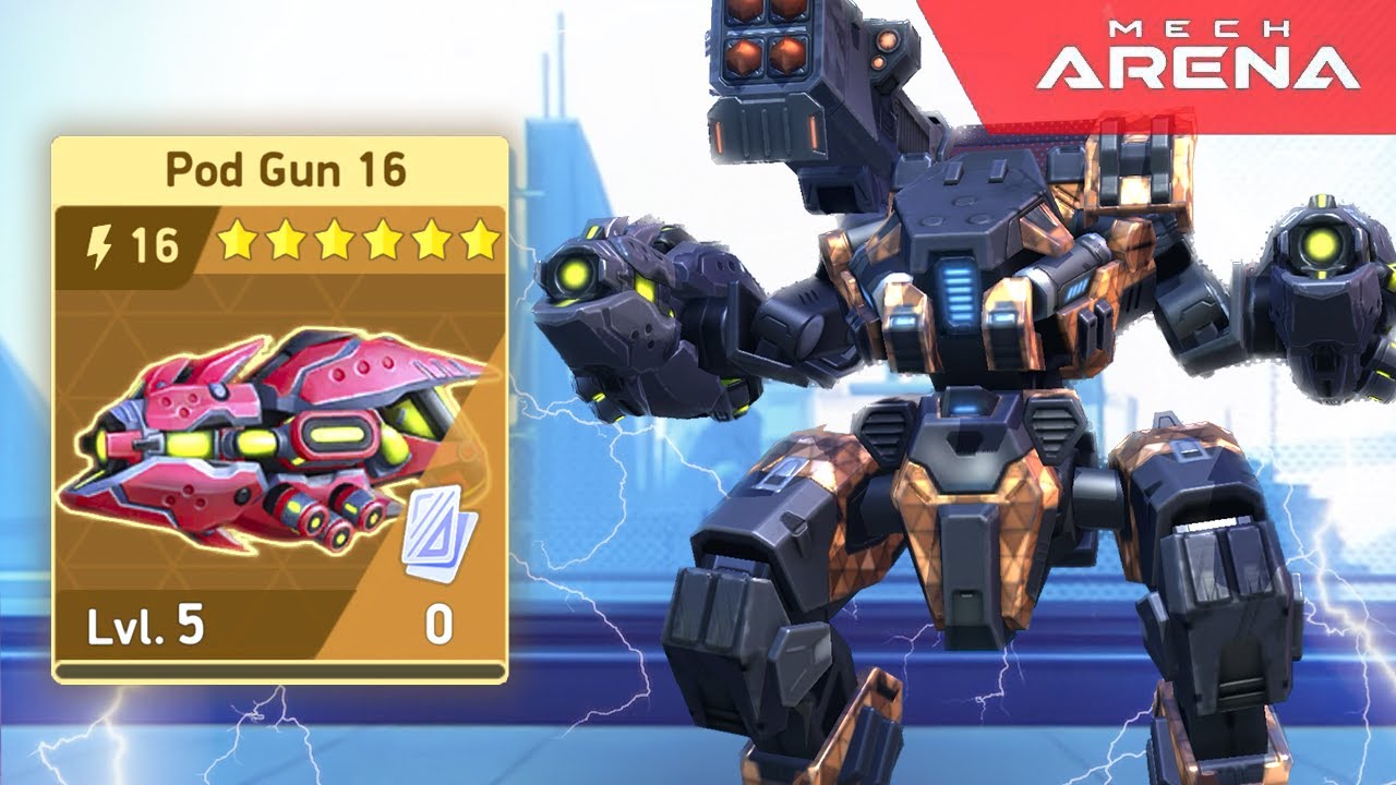 Is Pod Gun over Disc Launcher now? | Mech Arena