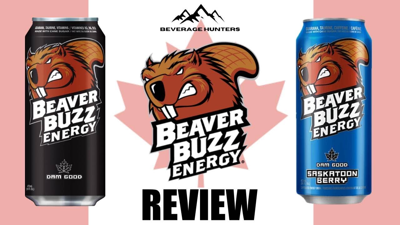Canada's overly sweetend Beaver Buzz Energy drinks