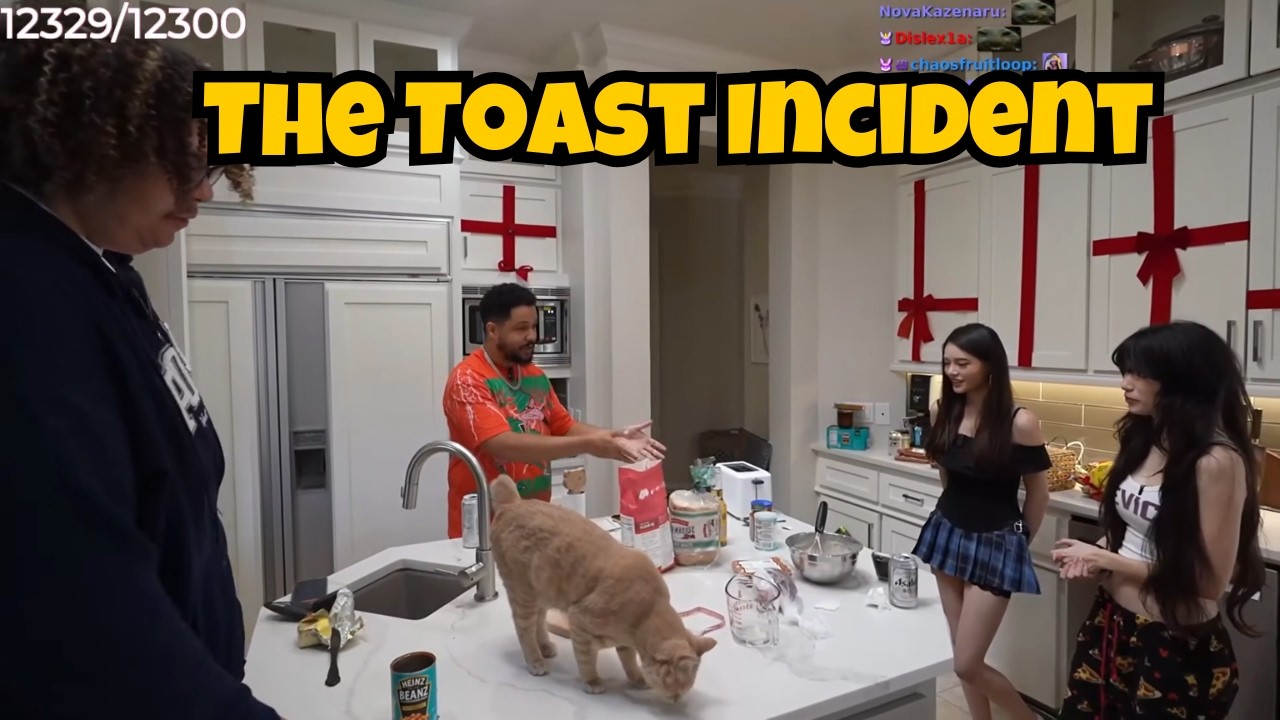 Can Four Grown Streamers Make Toast? ft. Katchii, Nmp, Emi & Zoil