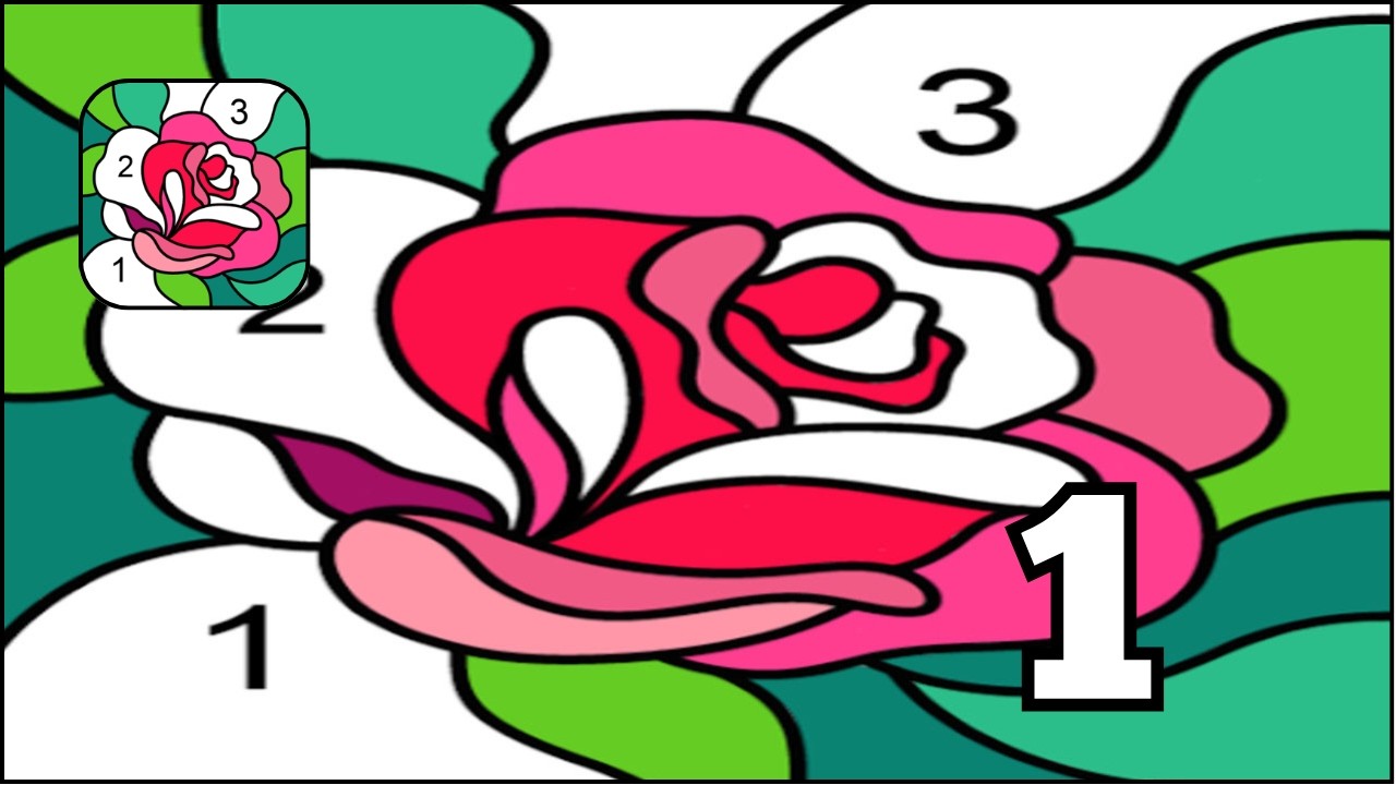 Happy Color®: Colouring Game - Gameplay Walkthrough Part 1 - Android Gameplay