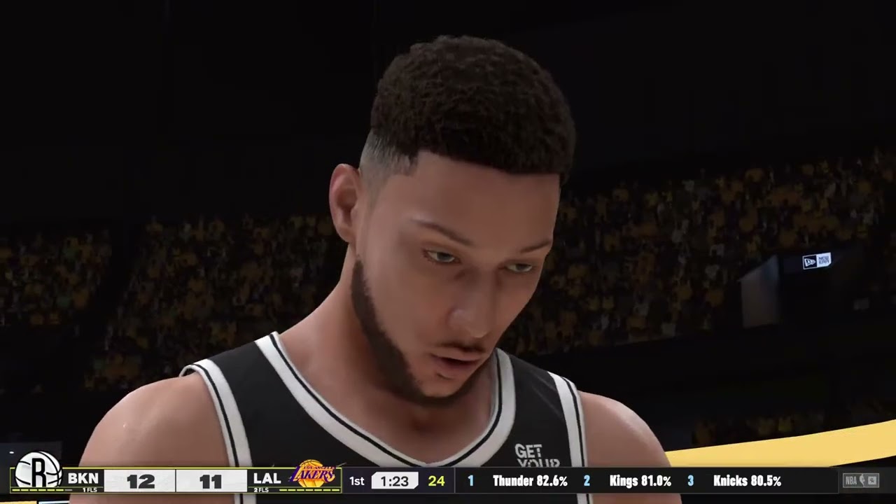 2K25 NBA Game Night Preview 1/17: Nets @ Lakers