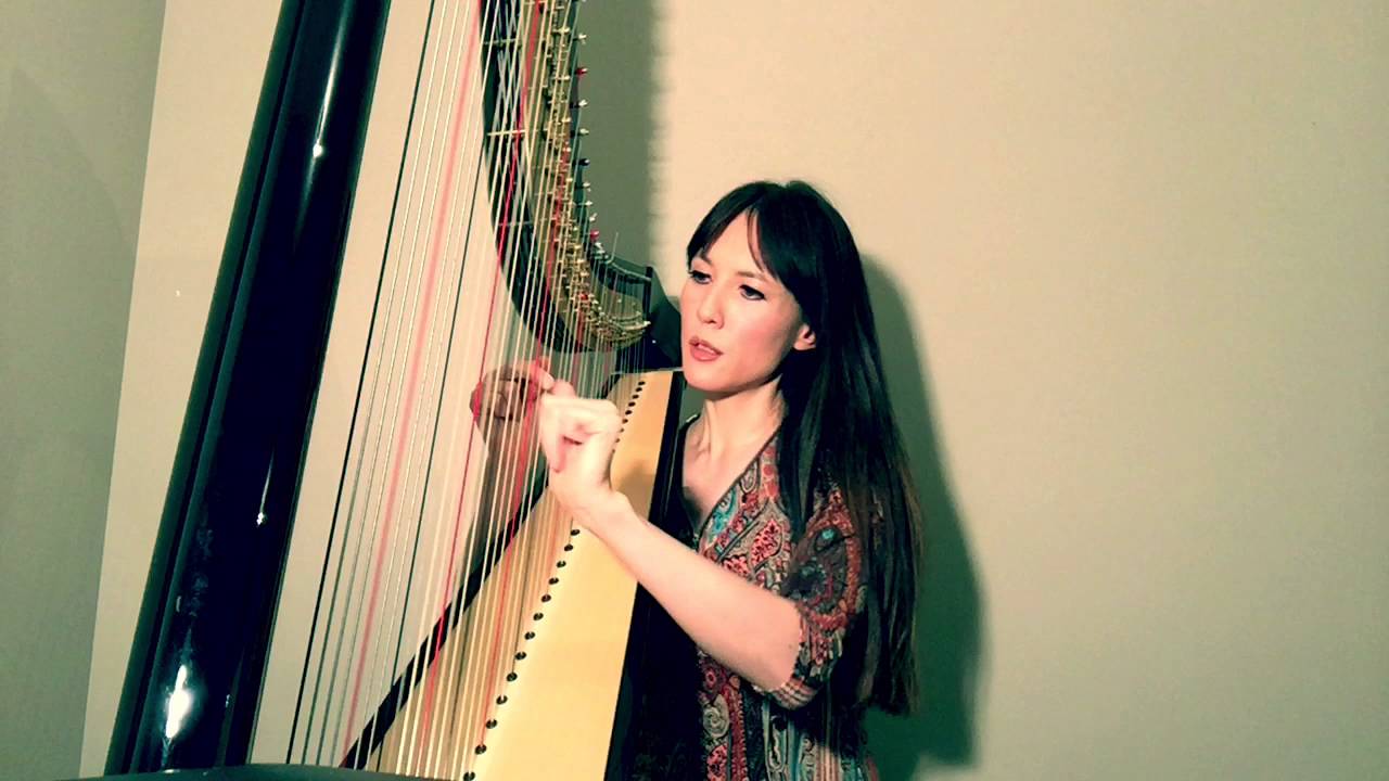 Kiss from a Rose Harp Cover  (Seal) - played on 44 string Camac Clio pedal harp