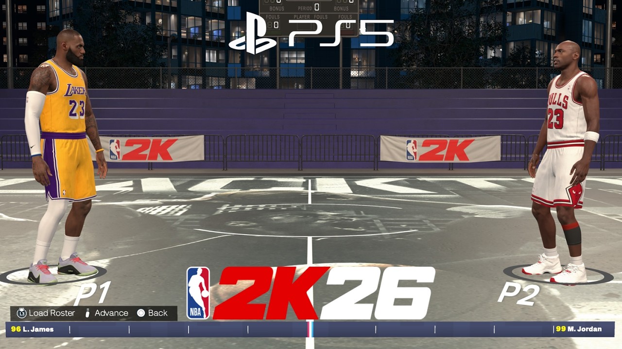 NBA 2K26 | LeBron James vs Michael Jordan