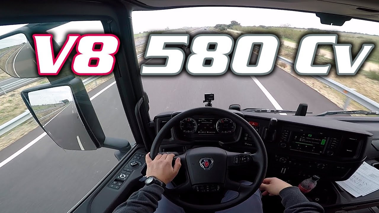 TruckVlog #15 | Dia de ruta con un V8 | Scania Nextgen R580 v8 | Laur's Garage |