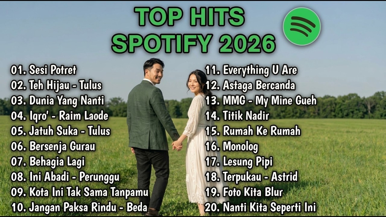 Top Spotify Hits Indonesia 2026 | Lagu Terbaru Terpopuler & Viral TikTok 2026 | Best Playlist