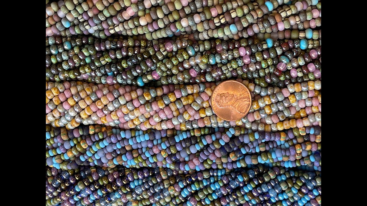 FBLIVE051923 Stretchy Bracelet Tutorials and NEW Size 6 Czech Picasso Bead Strands