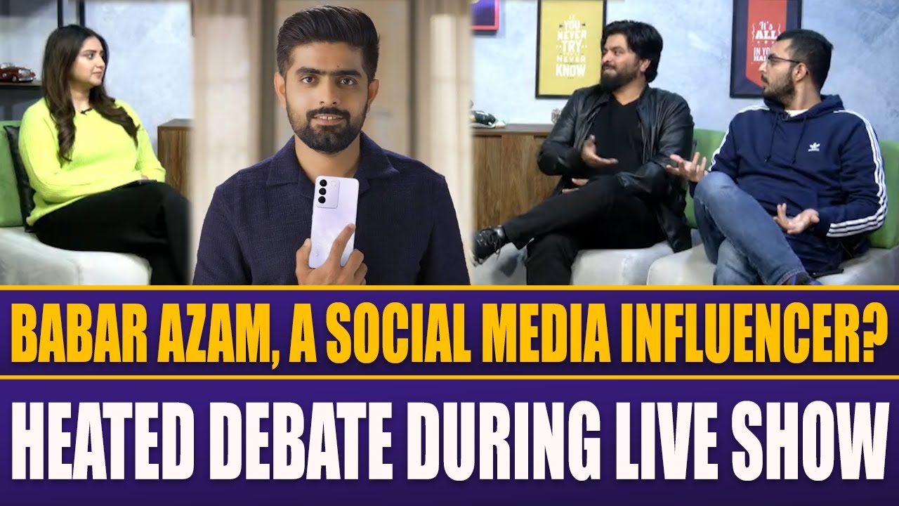 Babar Azam in BBL, A Social Media Influencer? | Heated Debate in Live Show | Sports RoundUp