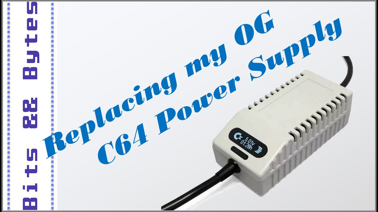 Replacing My C64 Power Supply