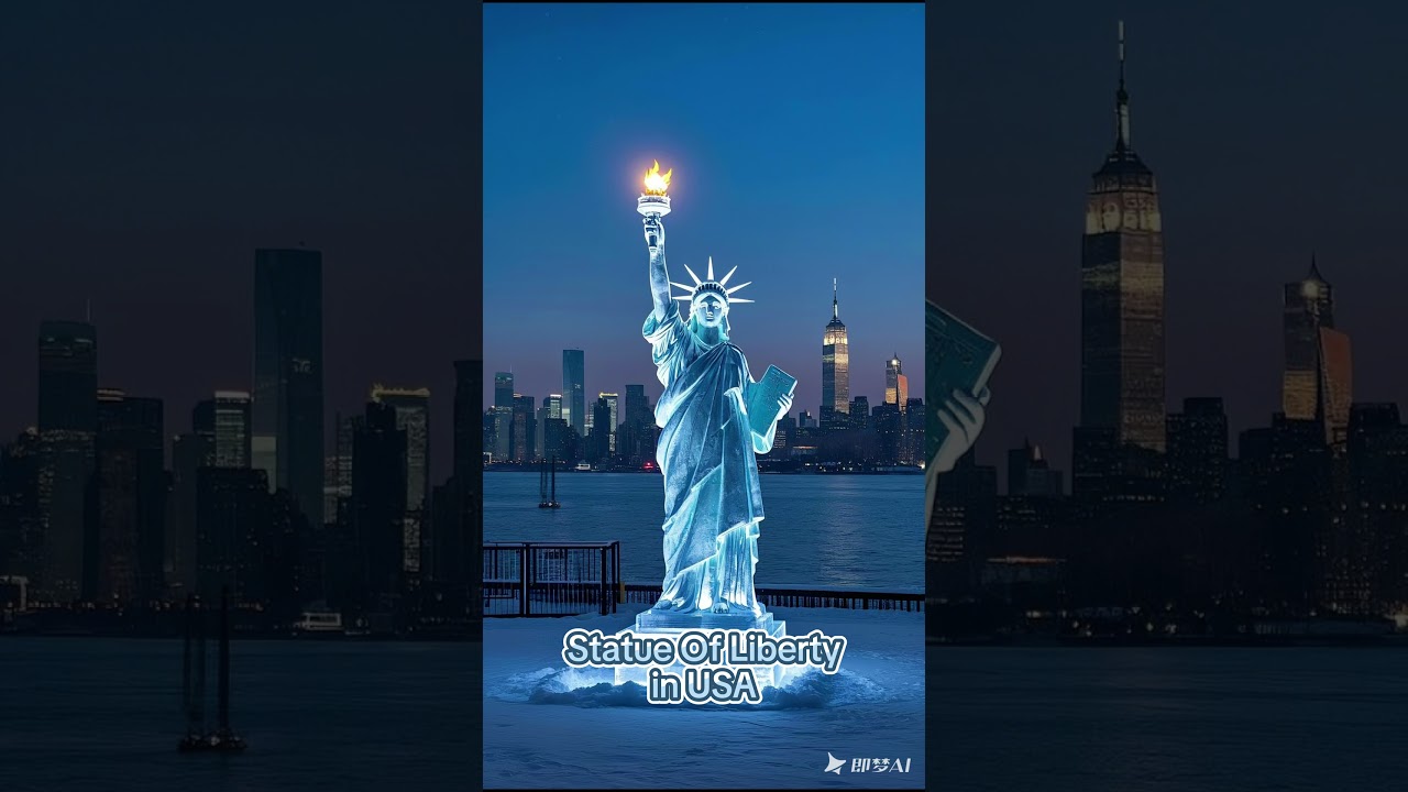 What IF your tourist spot become CRYSTAL with SNOW？❄️✨ 