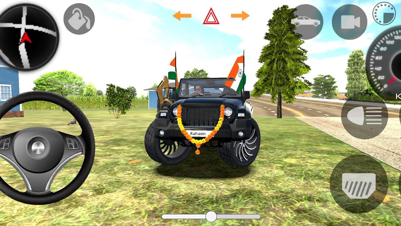 Modified Mahindra Thar😈Games:Indian blackThar (Gadi Wala Games) Car Game Android Game - #2026 Part.4