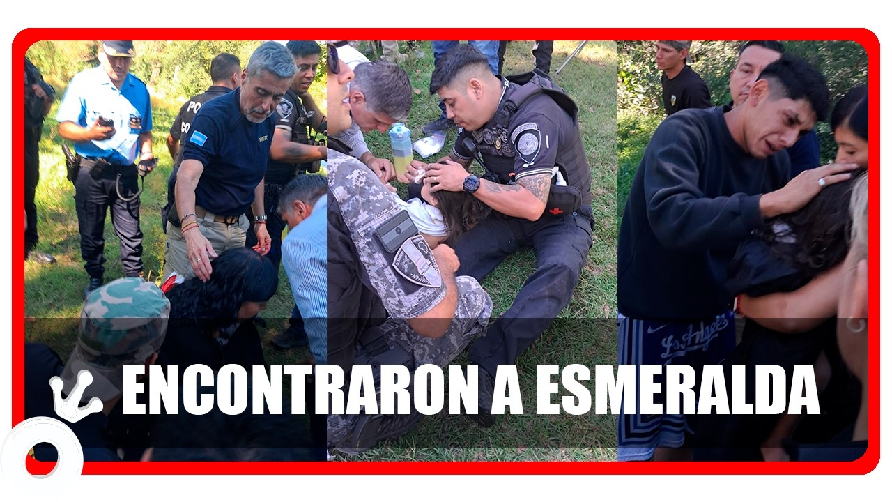El milagro de Esmeralda: hallaron a la nena en un descampado se investiga un posible rapto