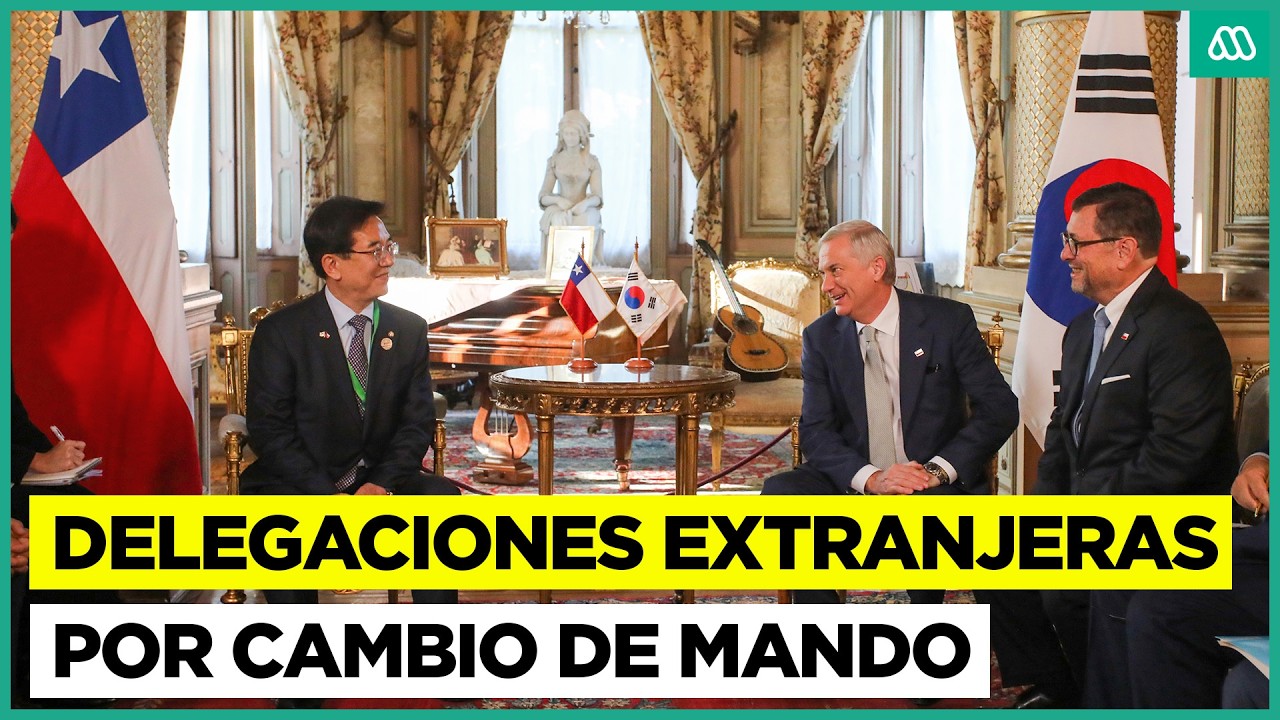 Kast recibe delegaciones extranjeras a menos de 24 horas del Cambio de Mando