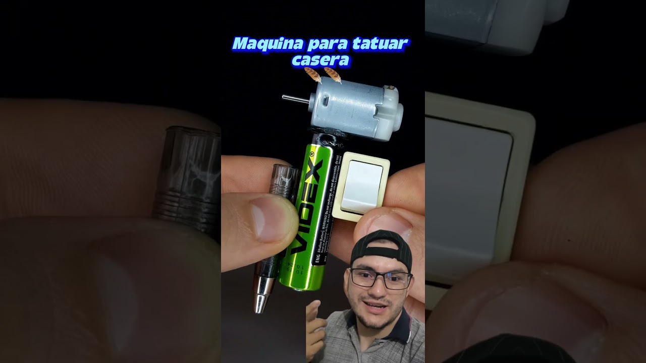 máquina para tatuar casera 