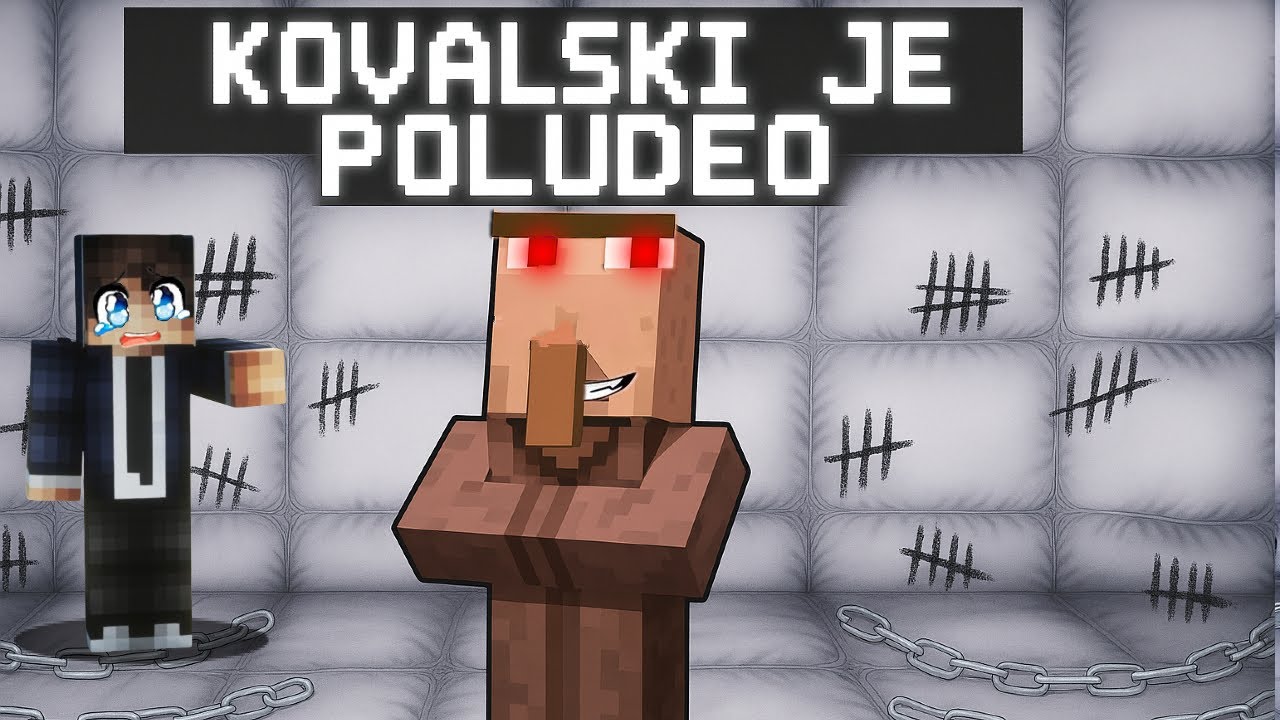 Kovalski Je Poludeo u Minecraftu!!!