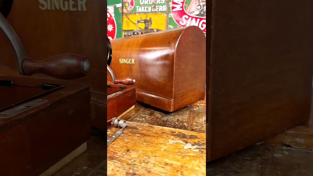 Full Package Example of a Vintage Singer Sewing Machine