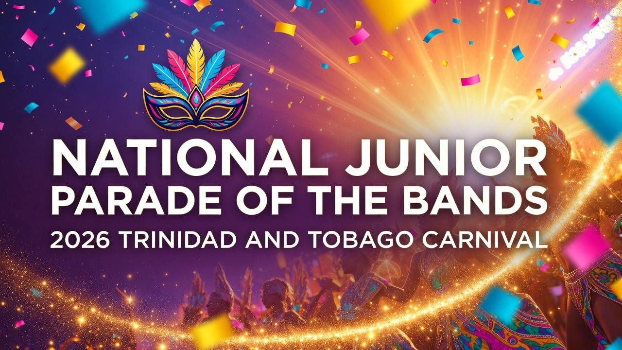 2026 TRINIDAD AND TOBAGO CARNIVAL - THE NATIONAL JUNIOR PARADE OF THE BANDS 🎭✨🎭