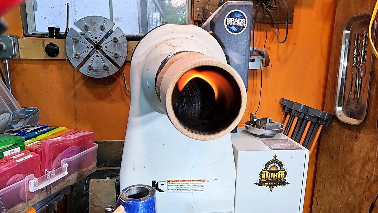 Woodturning - The Charred Whiskey Tumbler