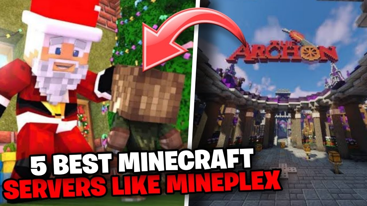 5 BEST MINECRAFT SERVERS LIKE MINEPLEX TO JOIN AFTER ITS CLOSURE! (1080P HD)
