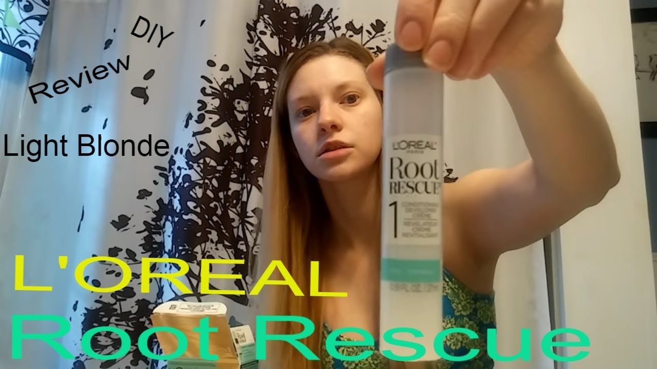 L'Oreal Root Rescue Light Blonde 9: DIY & Review