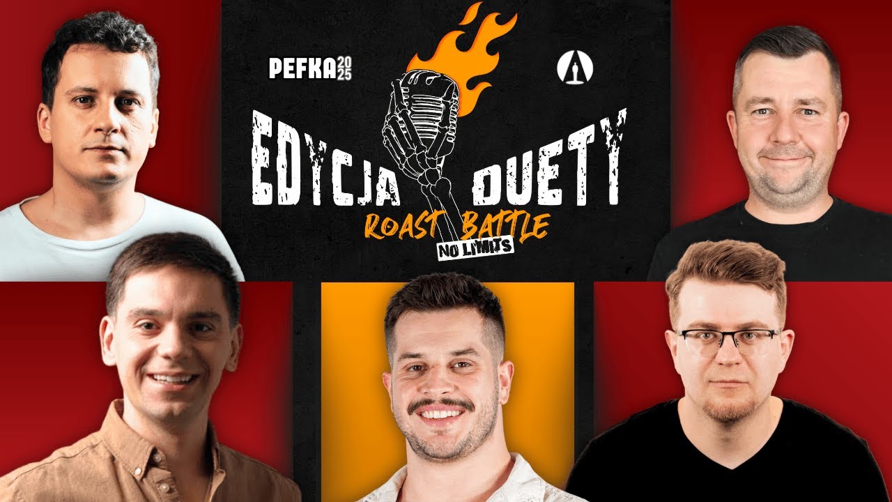 Roast Battle Duety - Minkiewicz, Rejent, Mazur, Gajda, Chałupka