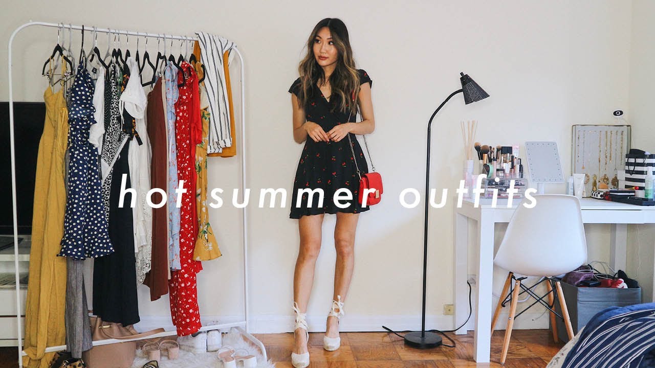 HOT SUMMER OUTFITS 🔥 | lookbook for hot summer days