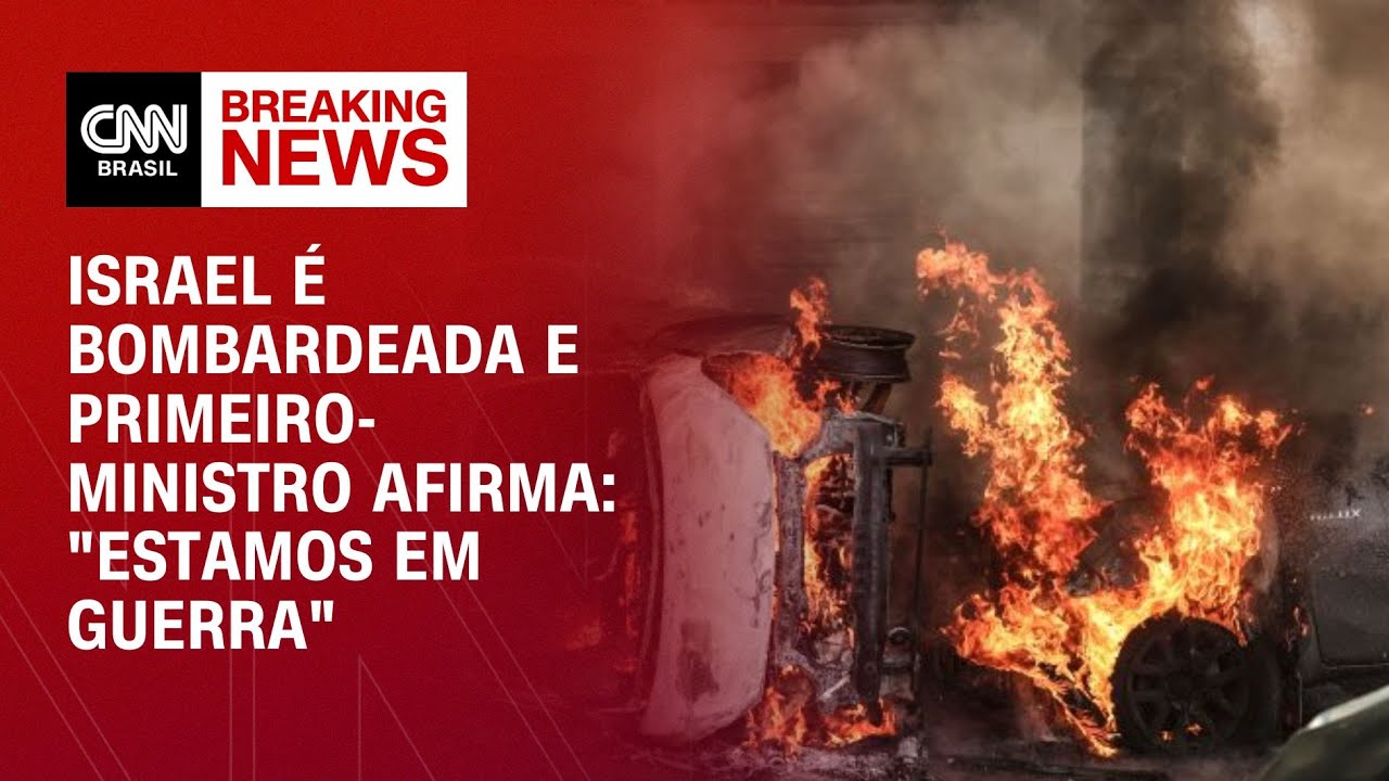 Israel é bombardeada e primeiro-ministro afirma: 