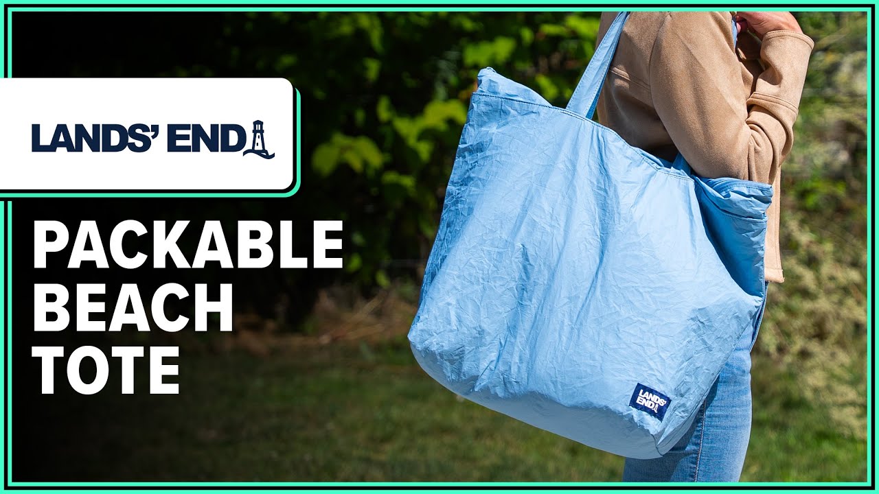 Lands' End Packable Beach Tote Review (2 Weeks of Use)