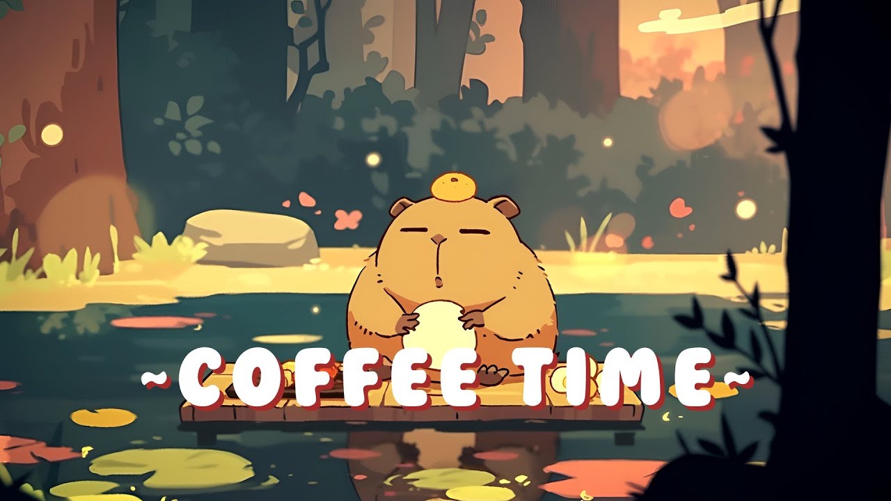 Lofi Capybara Radio | Cozy Lofi Hip Hop Mix 📚 🎵 | Continuous Mix
