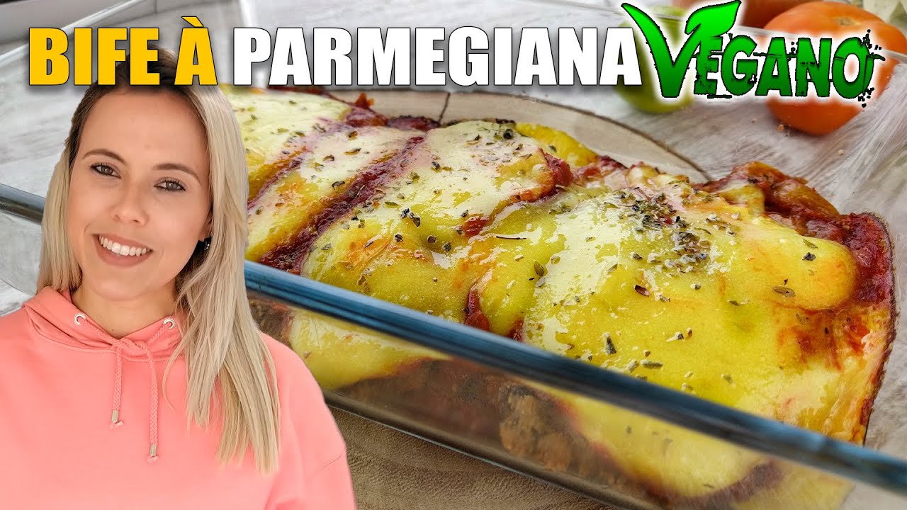 BIFE À PARMEGIANA VEGANO | QUEIJO DE BATATA