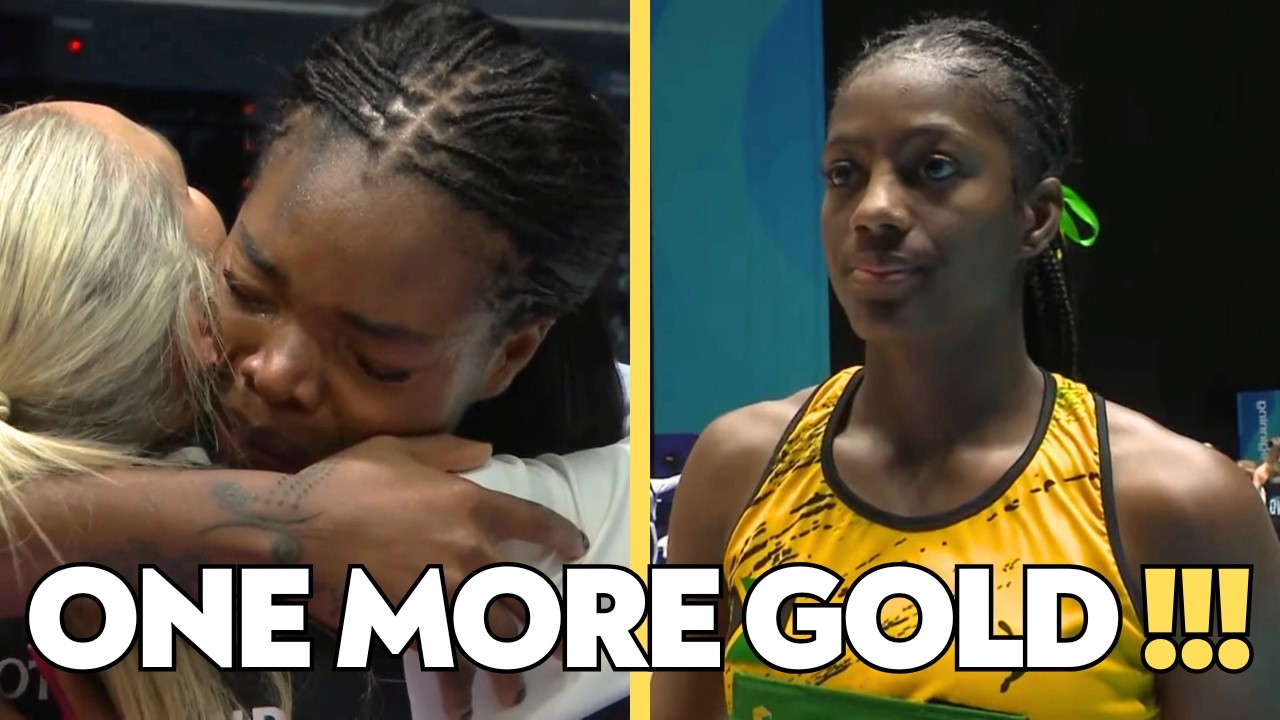 Last Moments of Rare Win in Netball Commonwealth Final 2026 (JAM v NZ)
