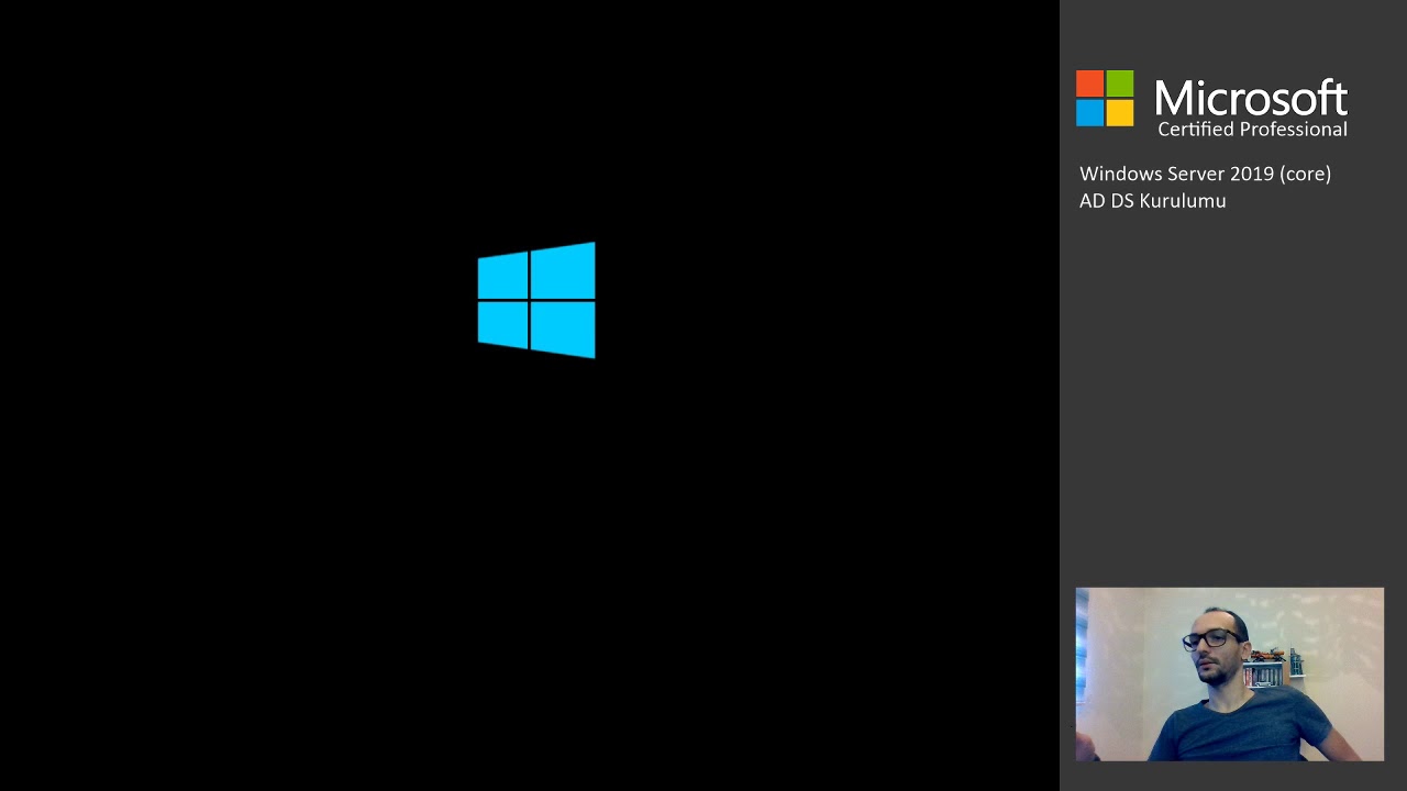 Windows Server 2019  (Core) - AD DS Kurulumu ve İlk Yapılandırması