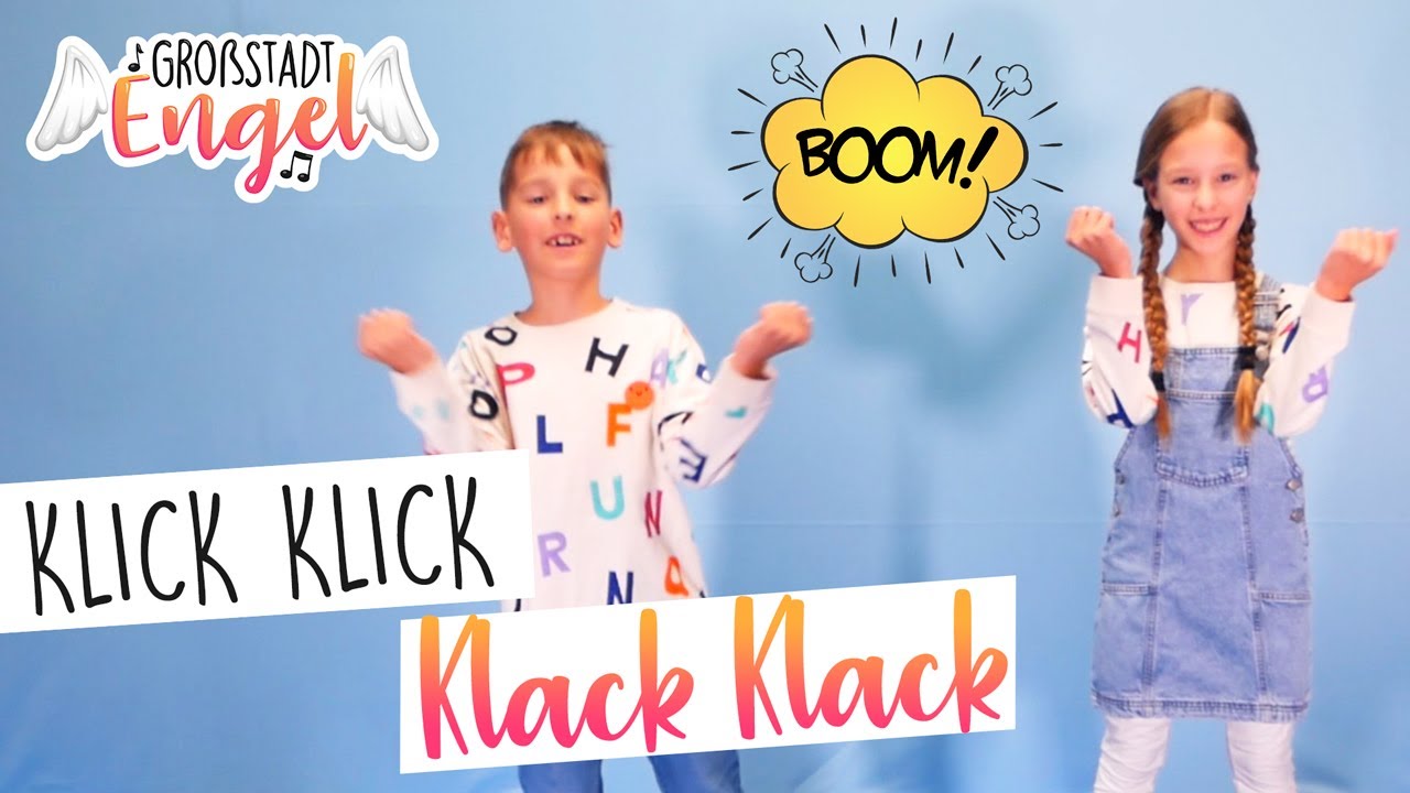Klick Klick Klack Klack | Kinderlied zum Tanzen | Bewegungslieder | Kindertanz - GroßstadtEngel