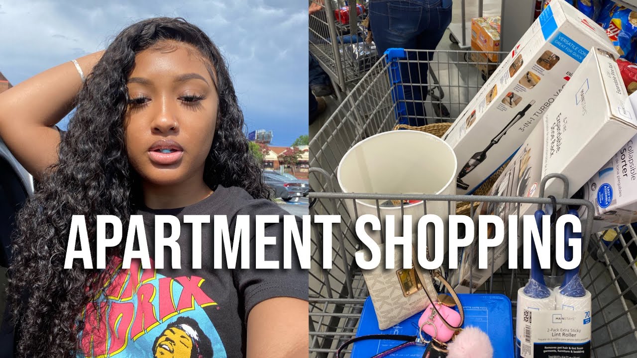 come apartment shopping with me! (college essentials) | Saria Raine