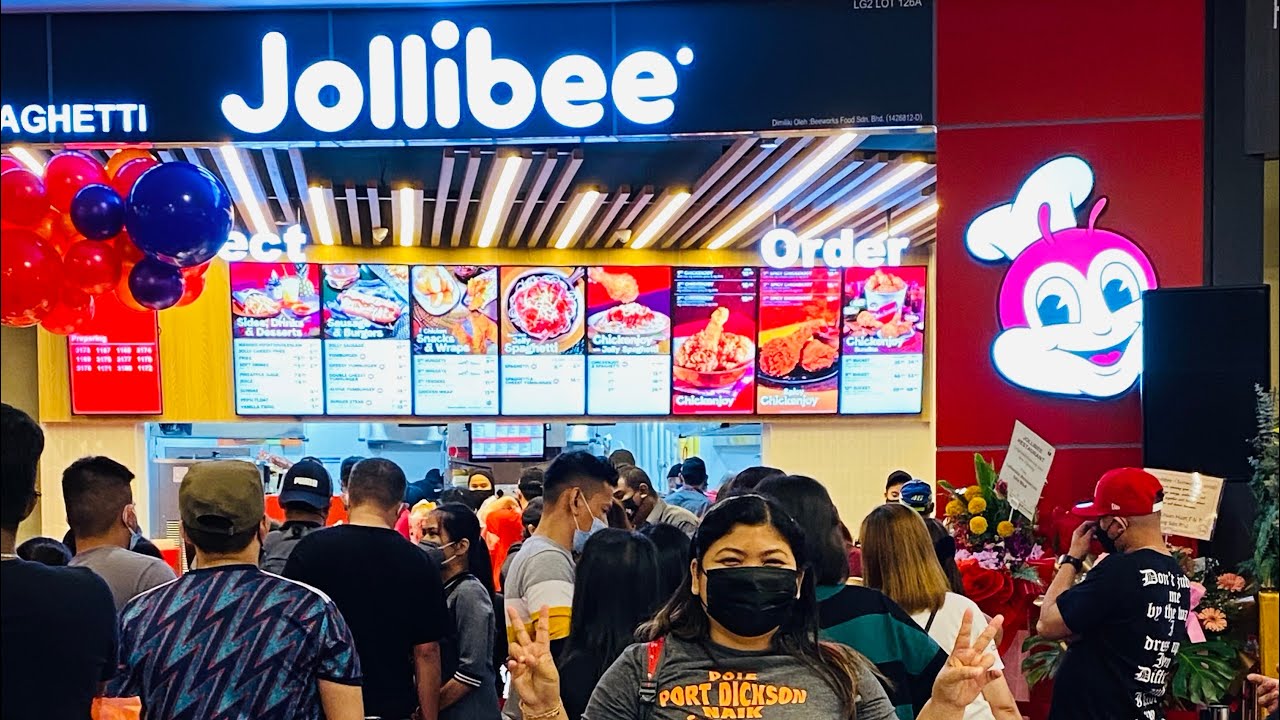 First day opening of Jollebee,here in Sunway, Kuala Lumpur