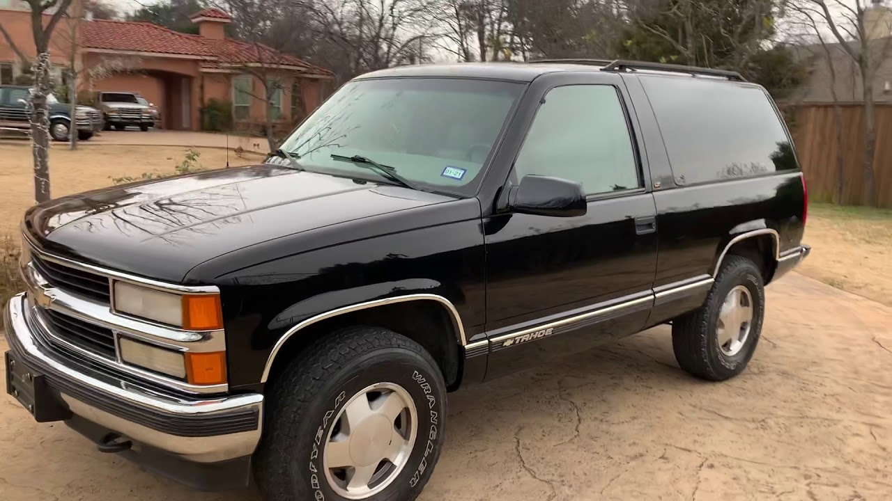 1999 Tahoe 2 door