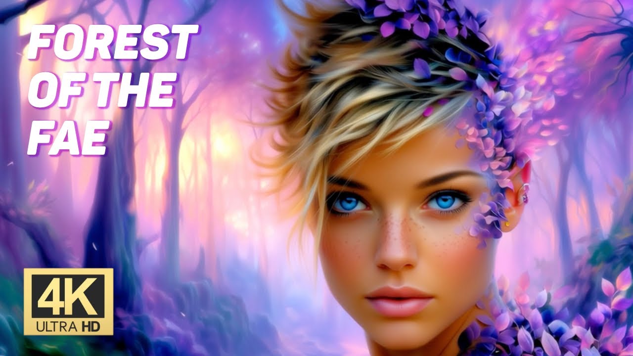 Forest of the Fae | Enchanted Fairy & Elf Magical Fantasy World | Spirit Animals | AI Short Film