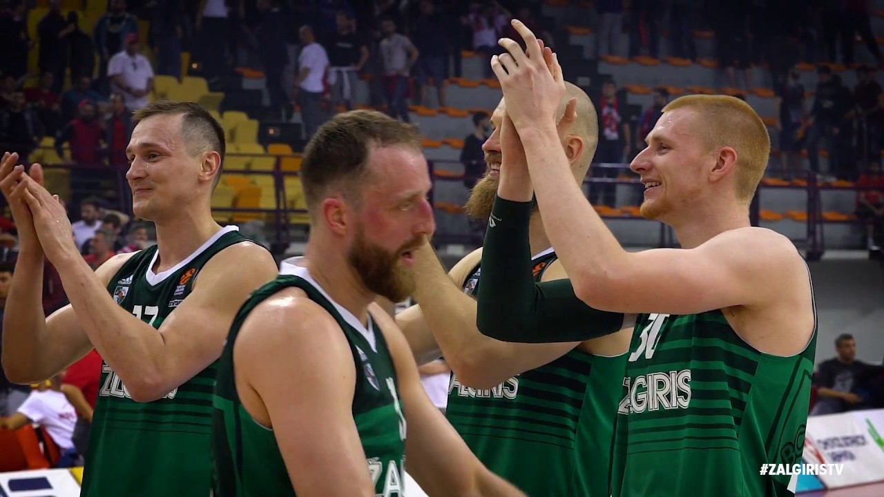 #SlowMotion: Zalgiris wins Game 1 in Piraeus