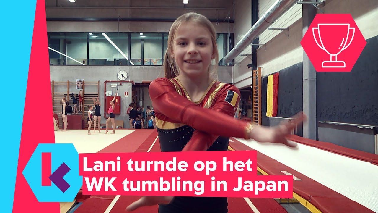 Lani haalde een vijfde plaats op het WK tumbling!