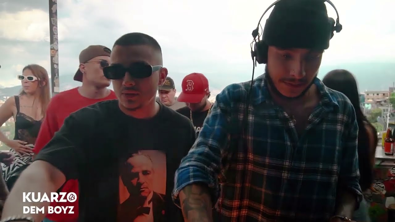 DEM BOYZ At Kuarzo LiveSet - Comuna 13, Medellin - Colombia