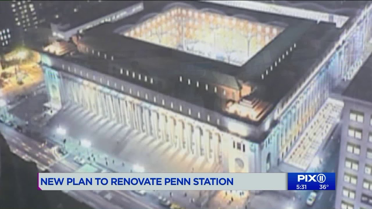 New plan to renovate Penn Station