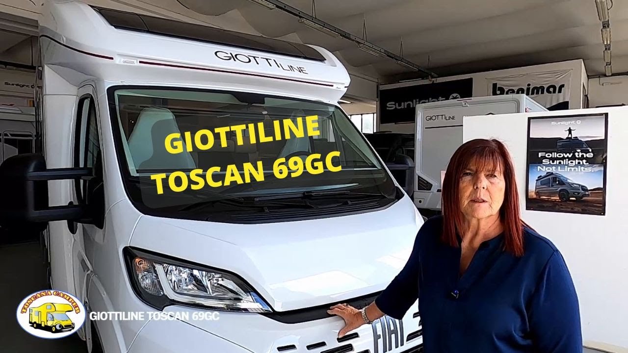 GIOTTILINE TOSCAN 69GC: il semintegrale elegante con letti gemelli per il massimo relax ☁️