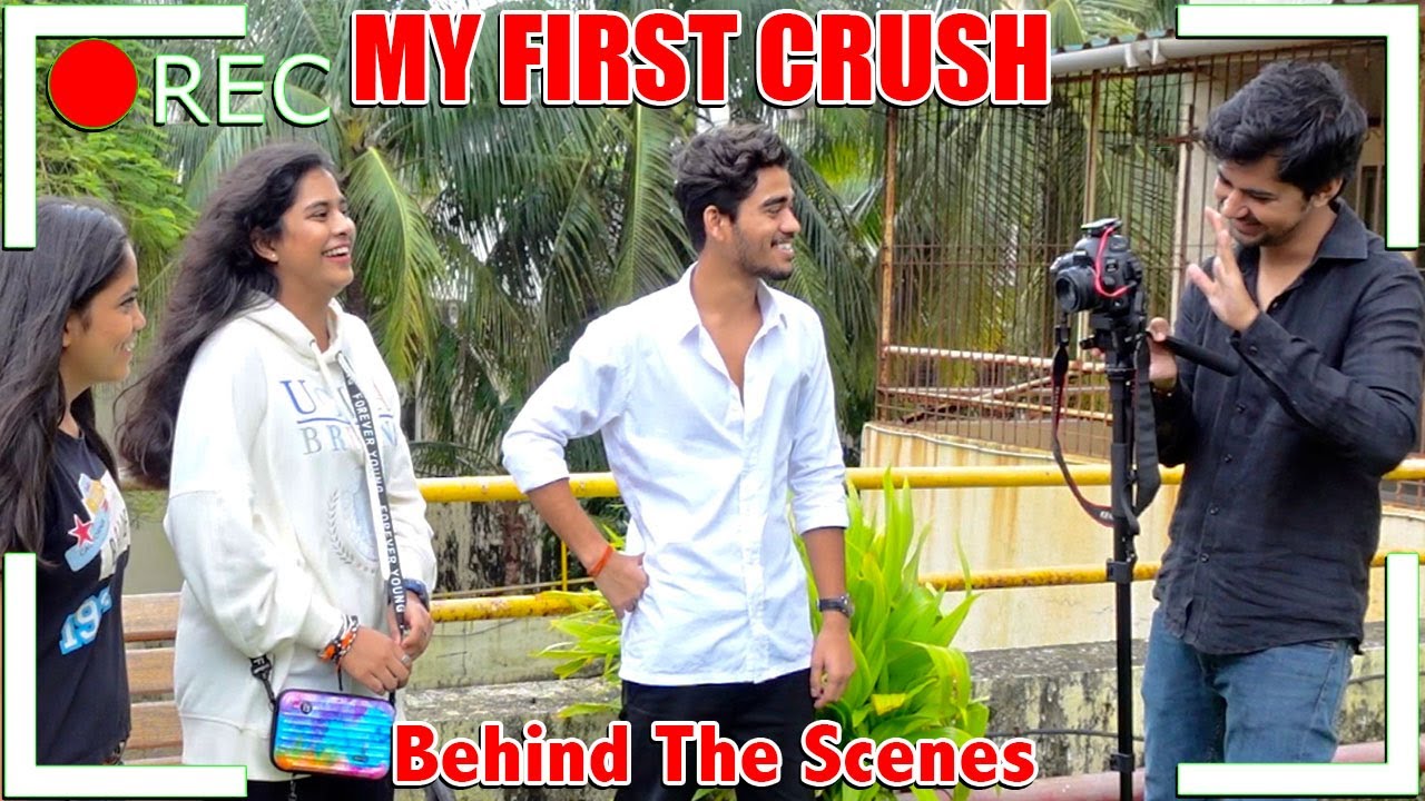 MY FIRST CRUSH BEHIND THE SCENES | How we shoot our video | Asha Vlog Ft@AyuandAnuTwinSisters