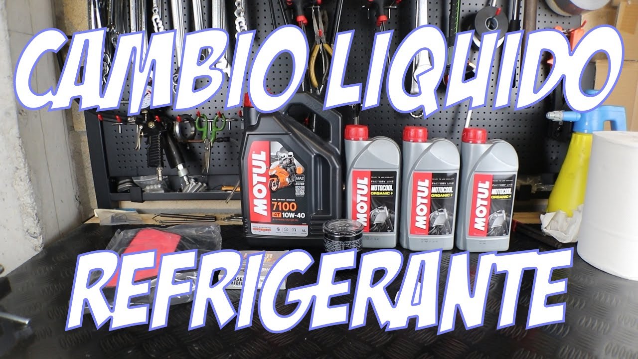CAMBIO DE LIQUIDO REFRIGERANTE Z900