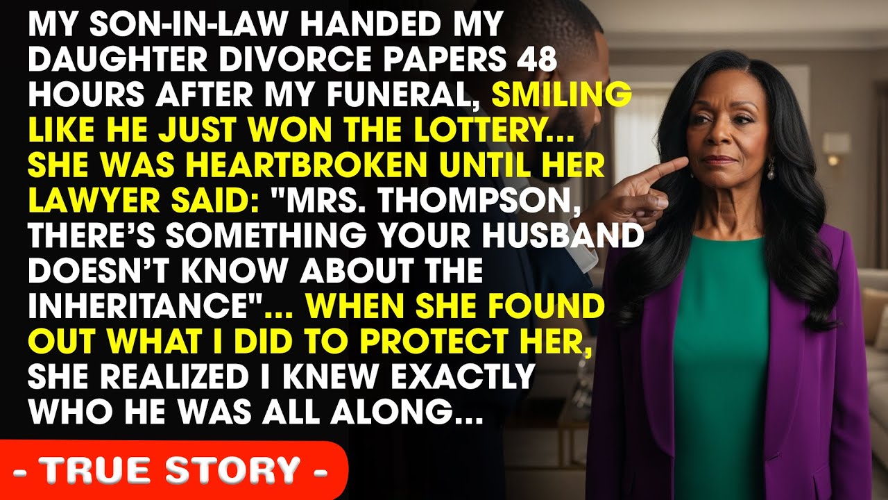 My Daughter's Husband Filed for Divorce Right After She Inherited My Fortune – He Thought He Hit J..