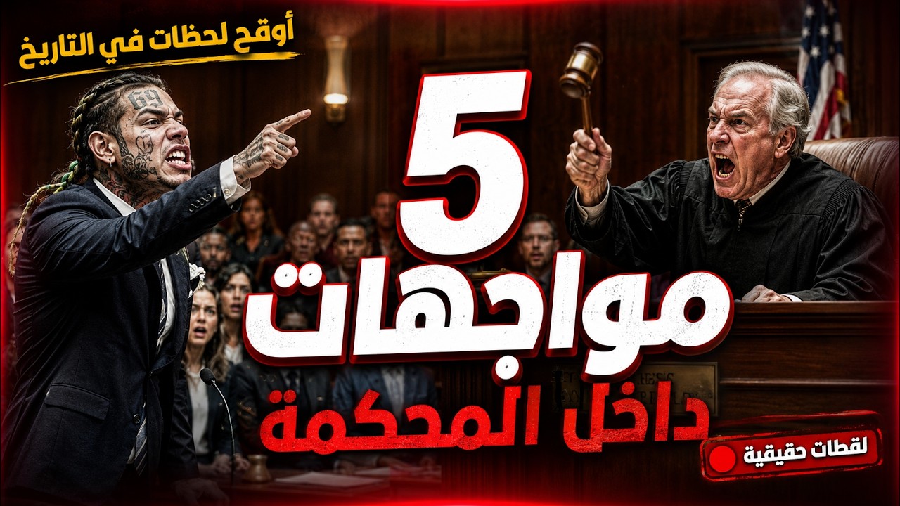 أهانوا القضاء ودفعوا الثمن.. أكثر 5 لحظات صادمة داخل المحكمة!