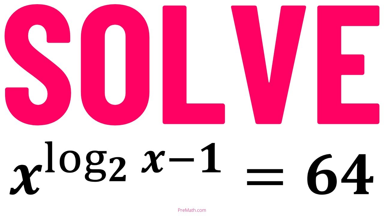 Solve this Exponential Equation Involving a Logarithm | Quick & Easy Tutorial